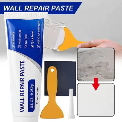 Pâte Magique de Réparation Murale – Mur Fissuré ? Réparez-le en Quelques Secondes !